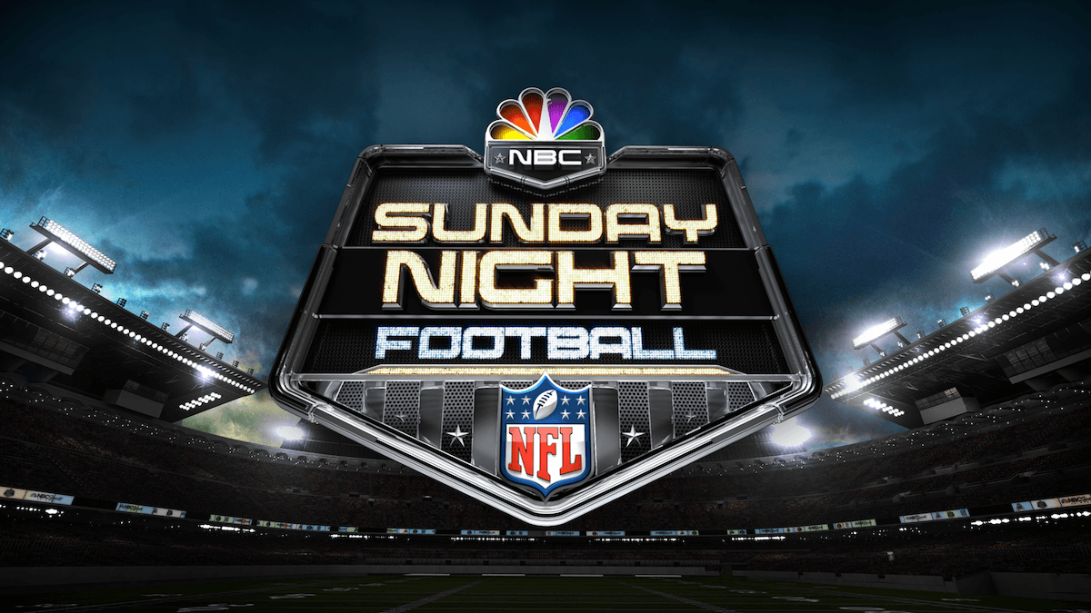 what channel does sunday night football come on tonight